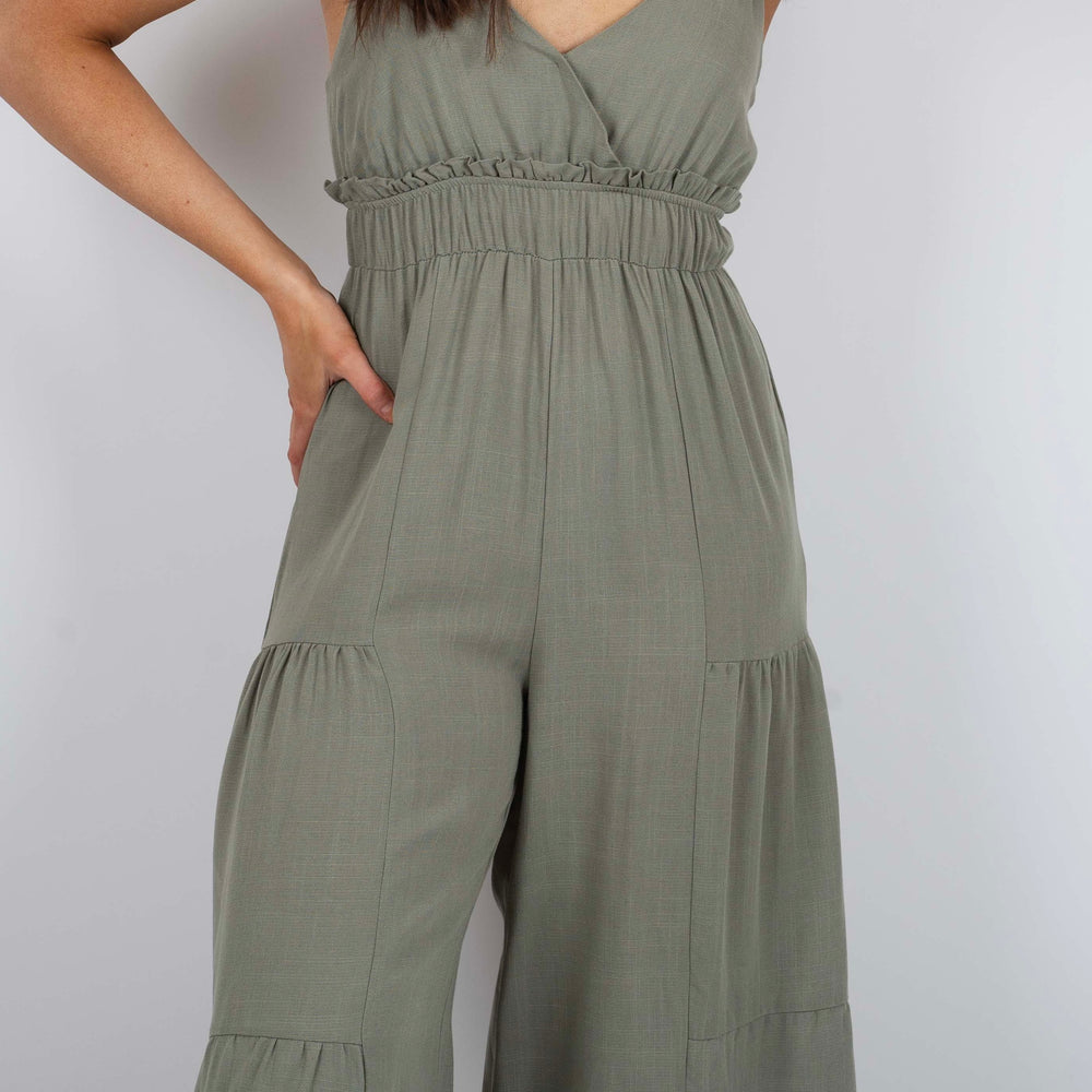 
                      
                        Think About You Jumpsuit (Sage)
                      
                    