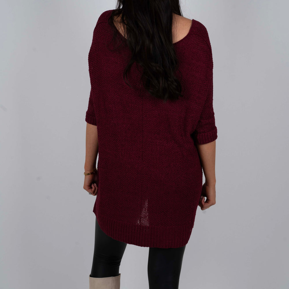 
                      
                        Sweet Secrets Sweater (Burgundy)
                      
                    