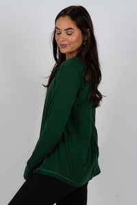 Wish You Knew Top (Dark Green)