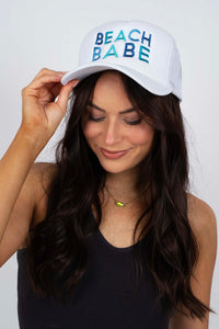 Beach Babe Hat (White)