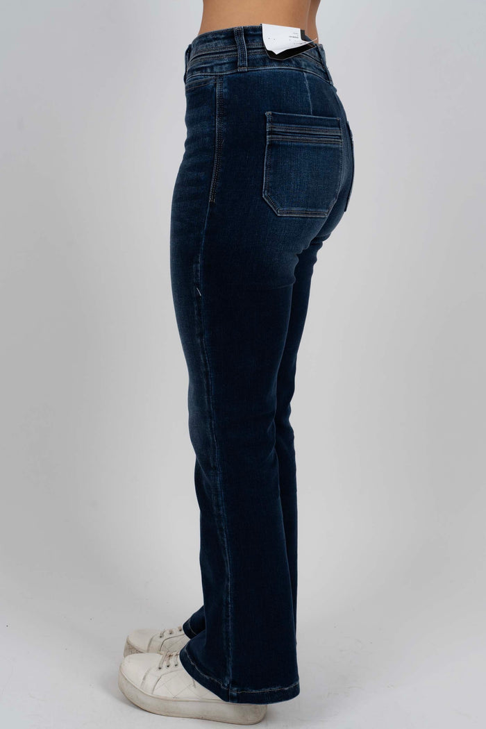 Bluivy Flare Bell Bottom Jean – Uptown Boutique