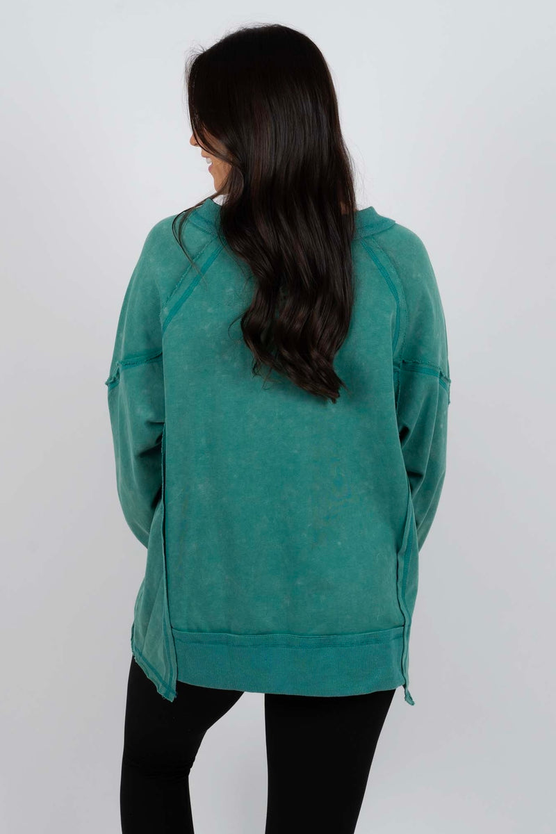 Without A Trace Top (Green)