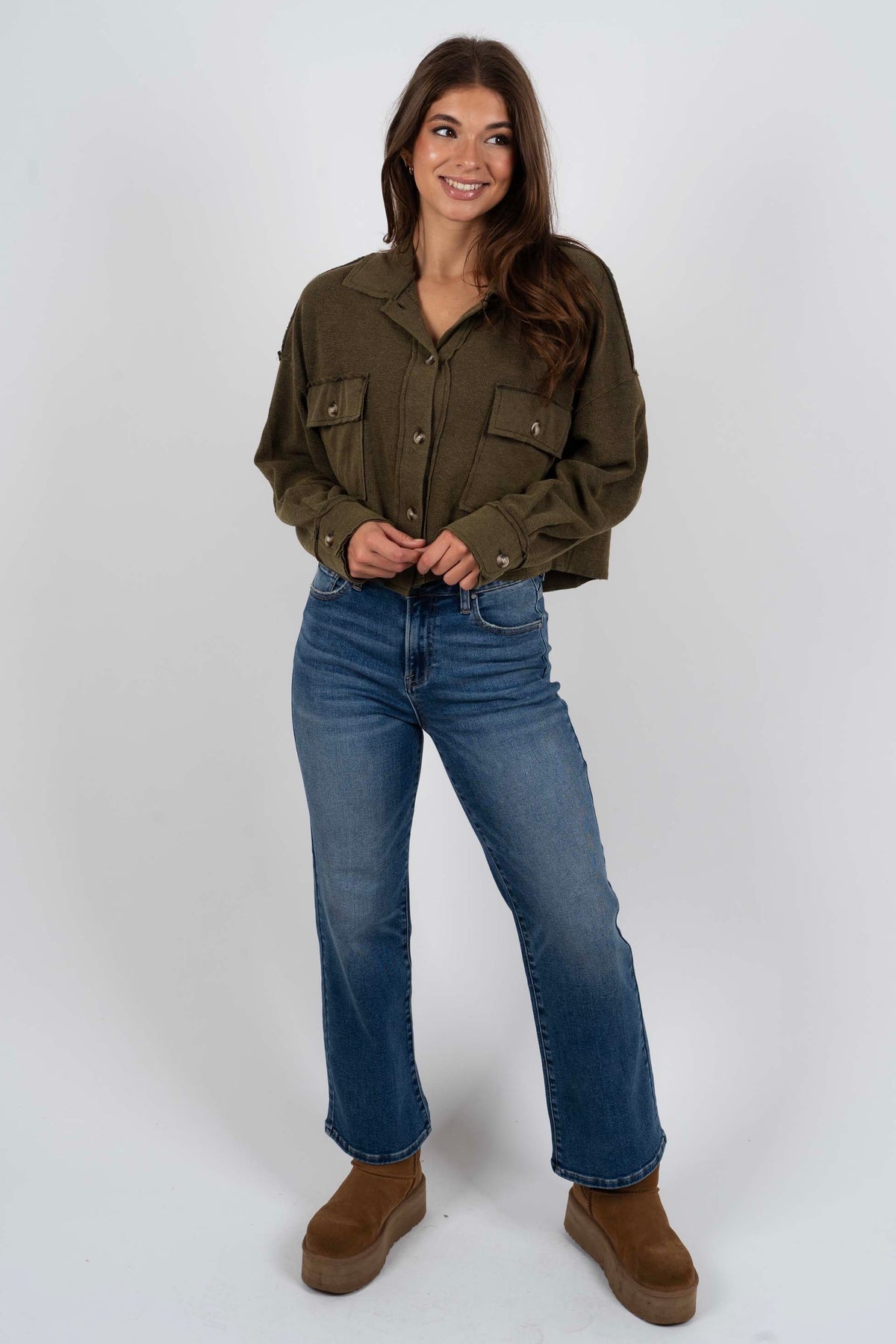 Seen It All Top (Olive)