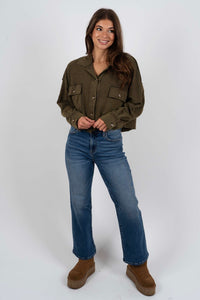 Seen It All Top (Olive)