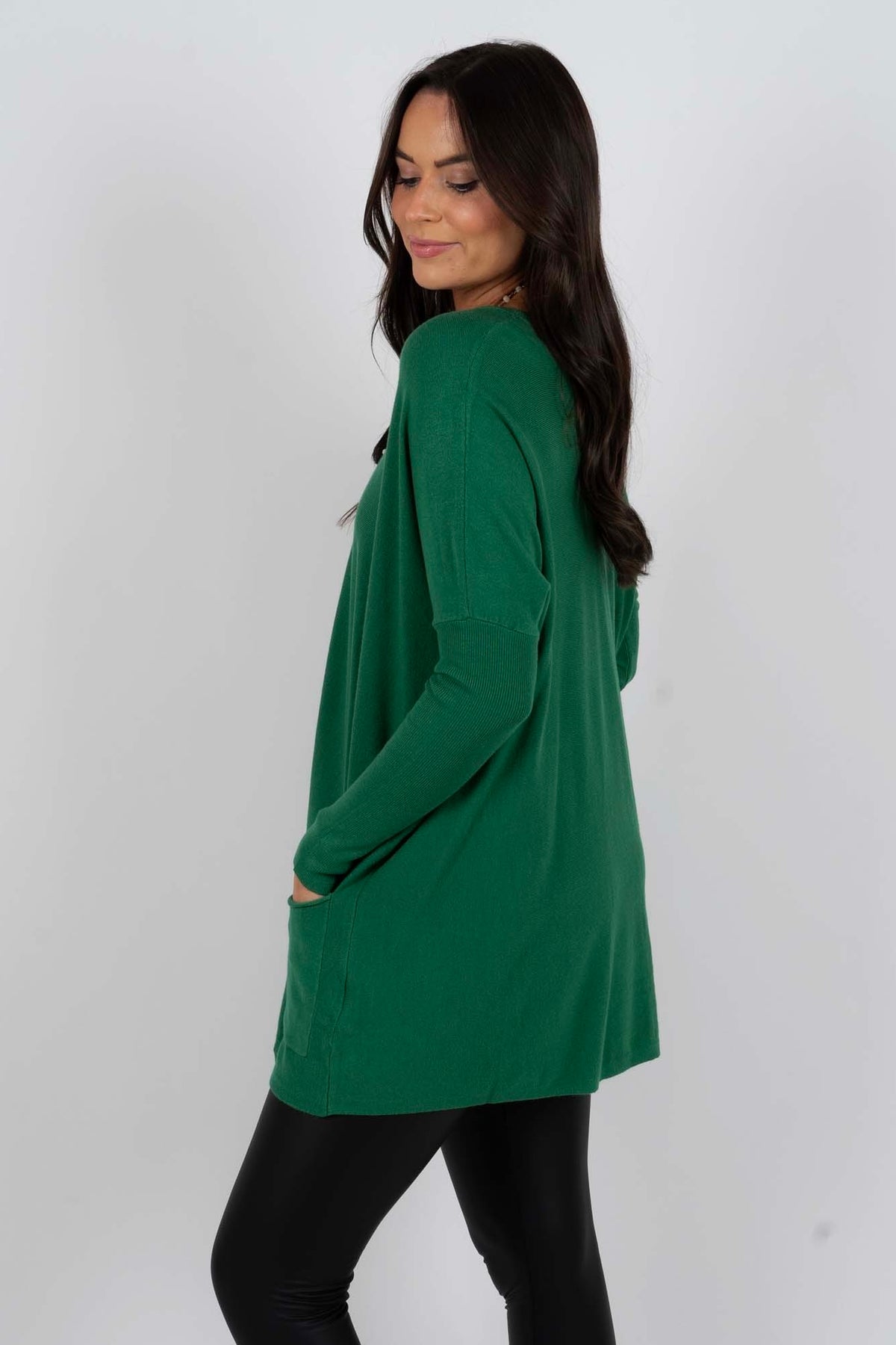 Totally Smitten Sweater (Forest)