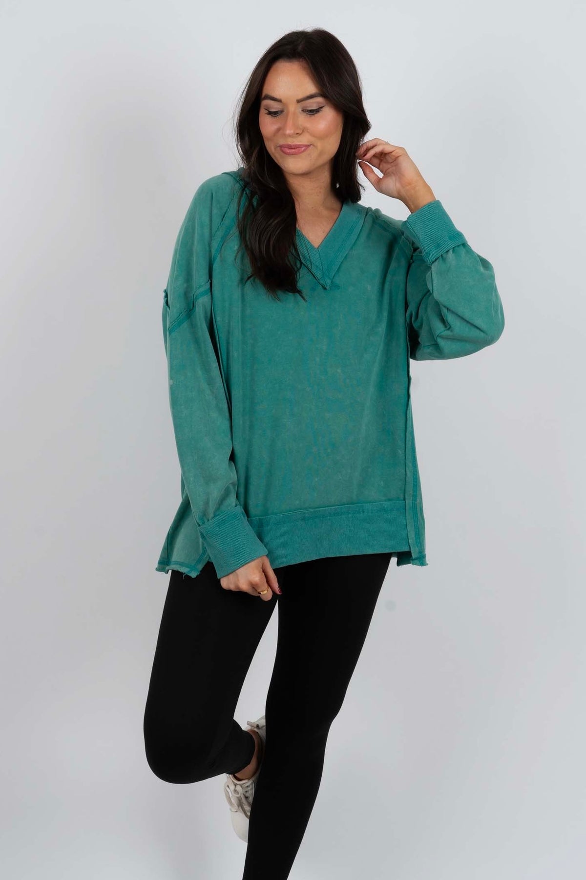 Without A Trace Top (Green)