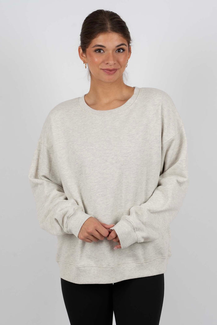 Just My Type Pullover (Oatmeal)