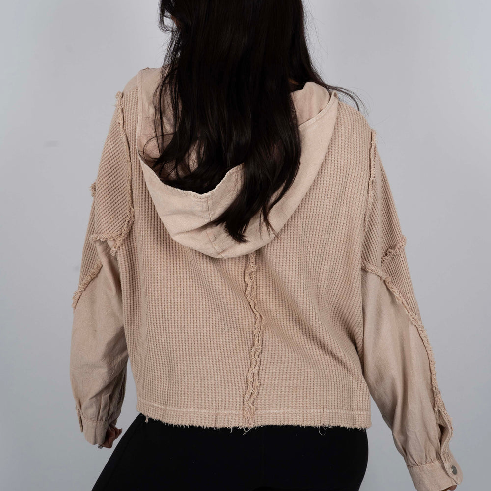 
                  
                    All For You Waffle Top (Taupe)
                  
                