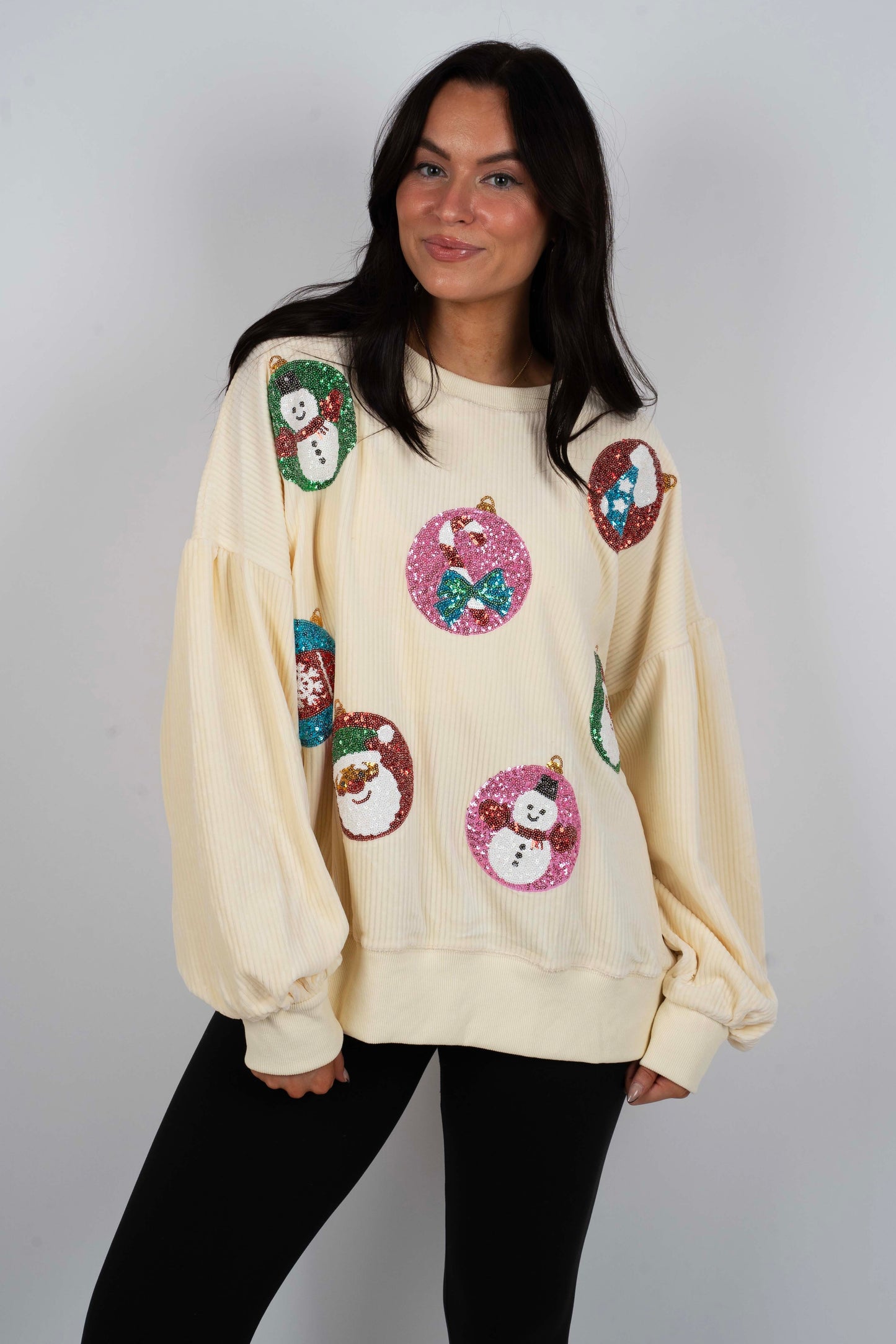 Christmas Ornaments Sweater