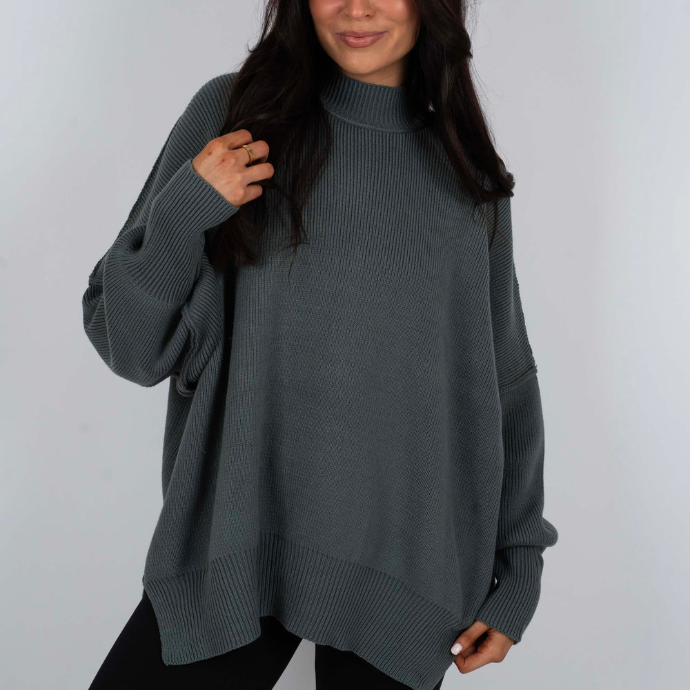 Best Days Ahead Sweater (Ash Jade)