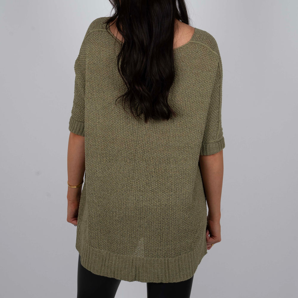 
                      
                        Sweet Secrets Sweater (Olive)
                      
                    