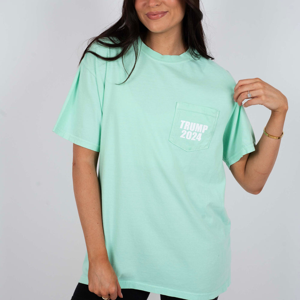 MAGA Girl Comfort Colors Tee (Green)