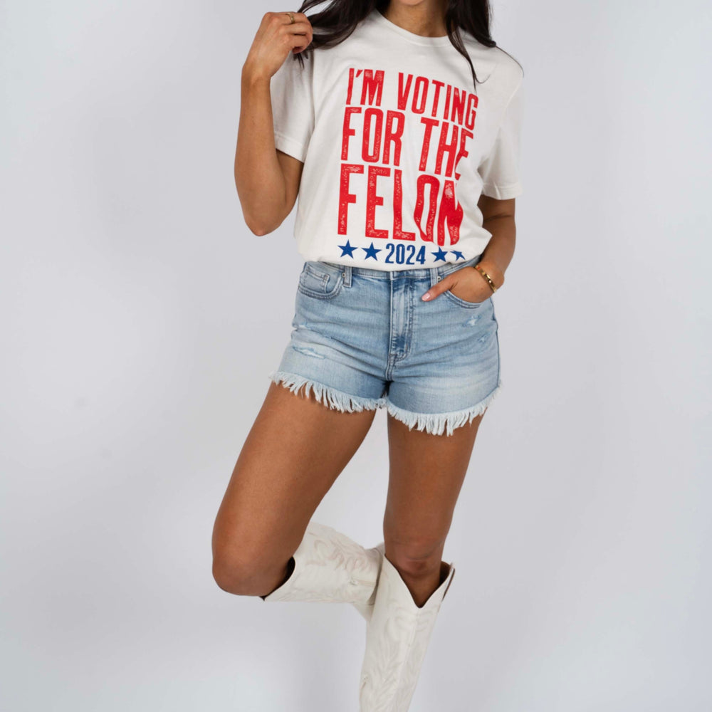 
                      
                        Stacked Words Felon Graphic Tee
                      
                    