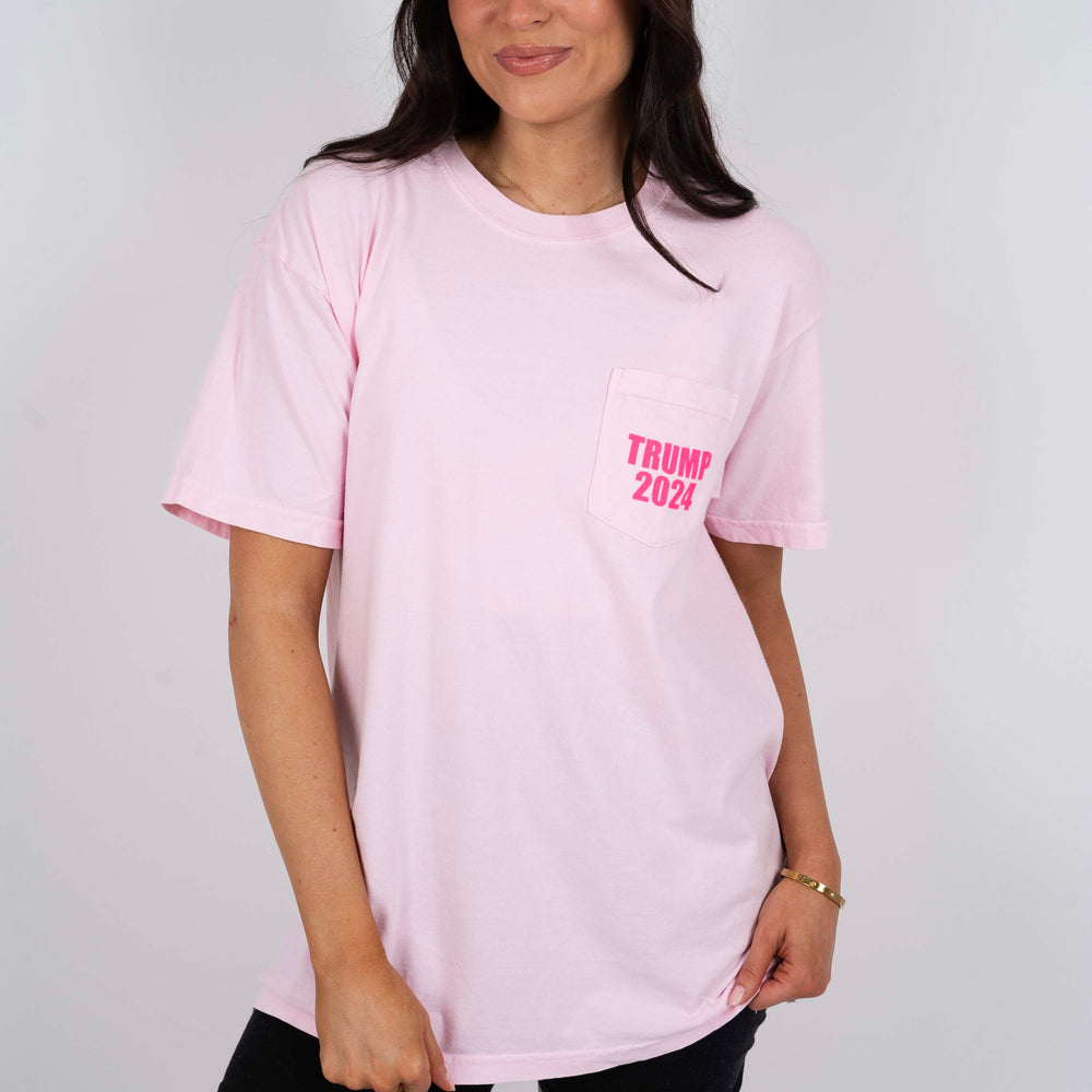 
                      
                        MAGA Girl Comfort Colors Tee (Pink On Pink)
                      
                    