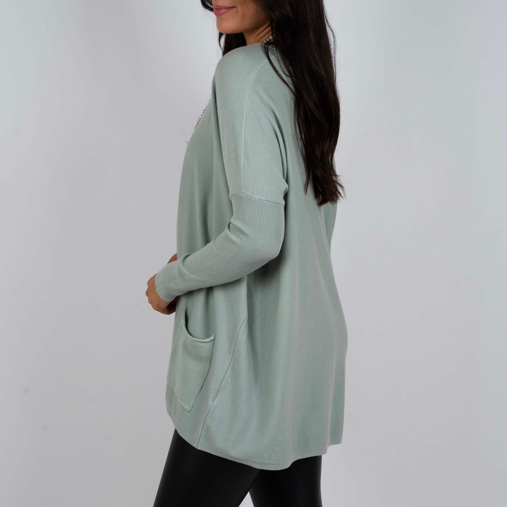 
                      
                        Totally Smitten Sweater (Seafoam)
                      
                    