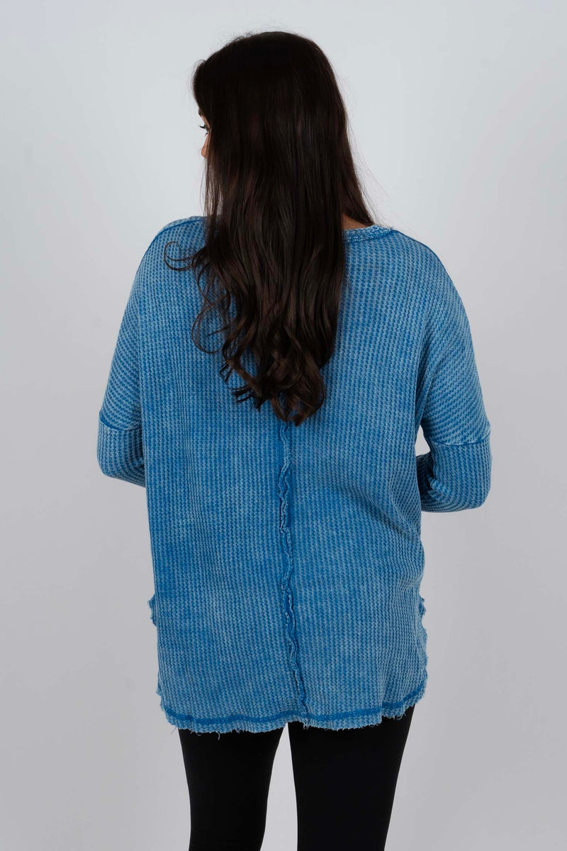 Following You Top (Ocean Blue)