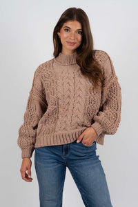 Days To Remember Sweater (Mocha Beige)