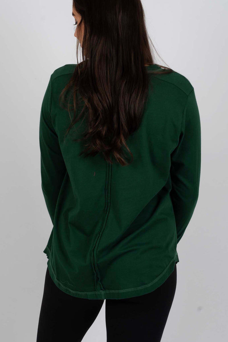 Wish You Knew Top (Dark Green)