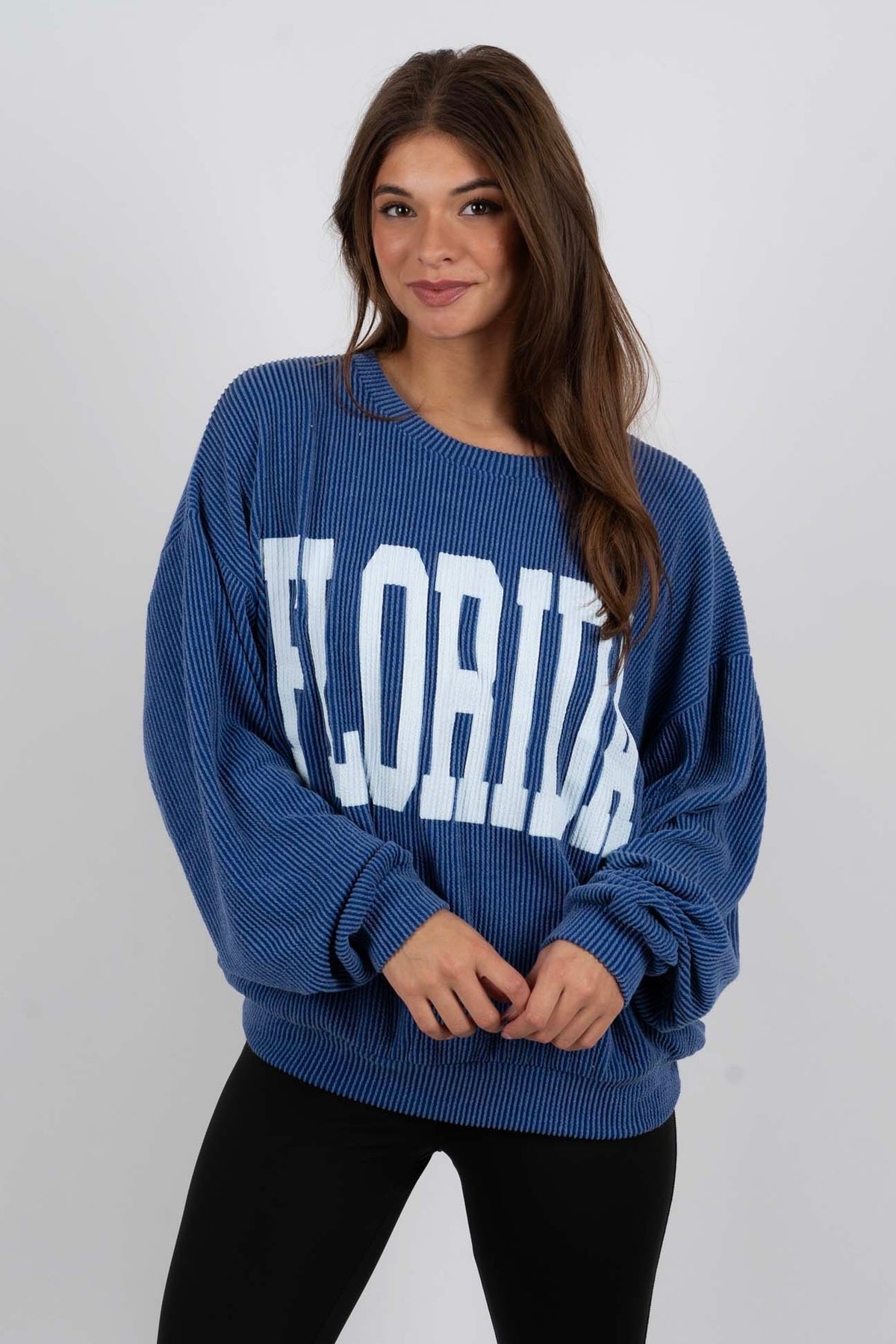 Florida Corded Sweatshirt (Blue)