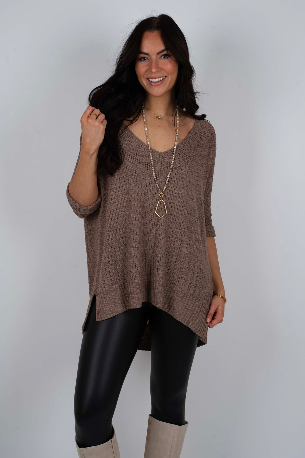 Sweet Secrets Sweater (Mocha)