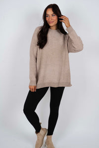 Keep It Going Sweater (Cocoa)