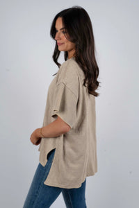 Days Like These Top (Taupe)