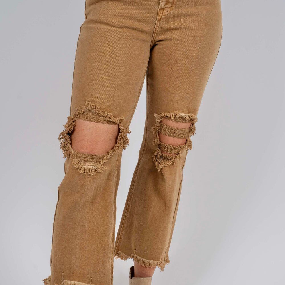 
                      
                        Risen Hailey Straight Leg Jeans (Mocha)
                      
                    