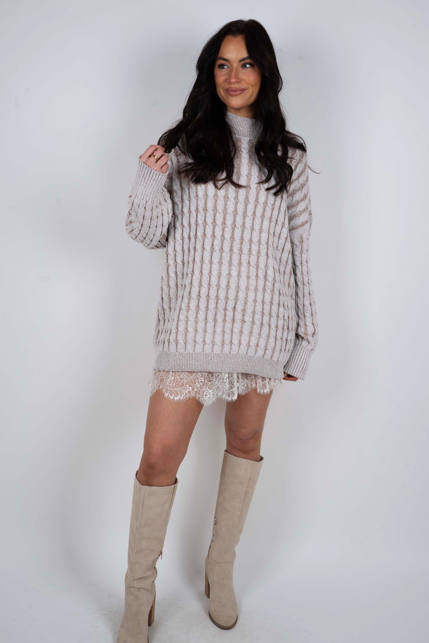 Getting The Feeling Sweater (Neutral)