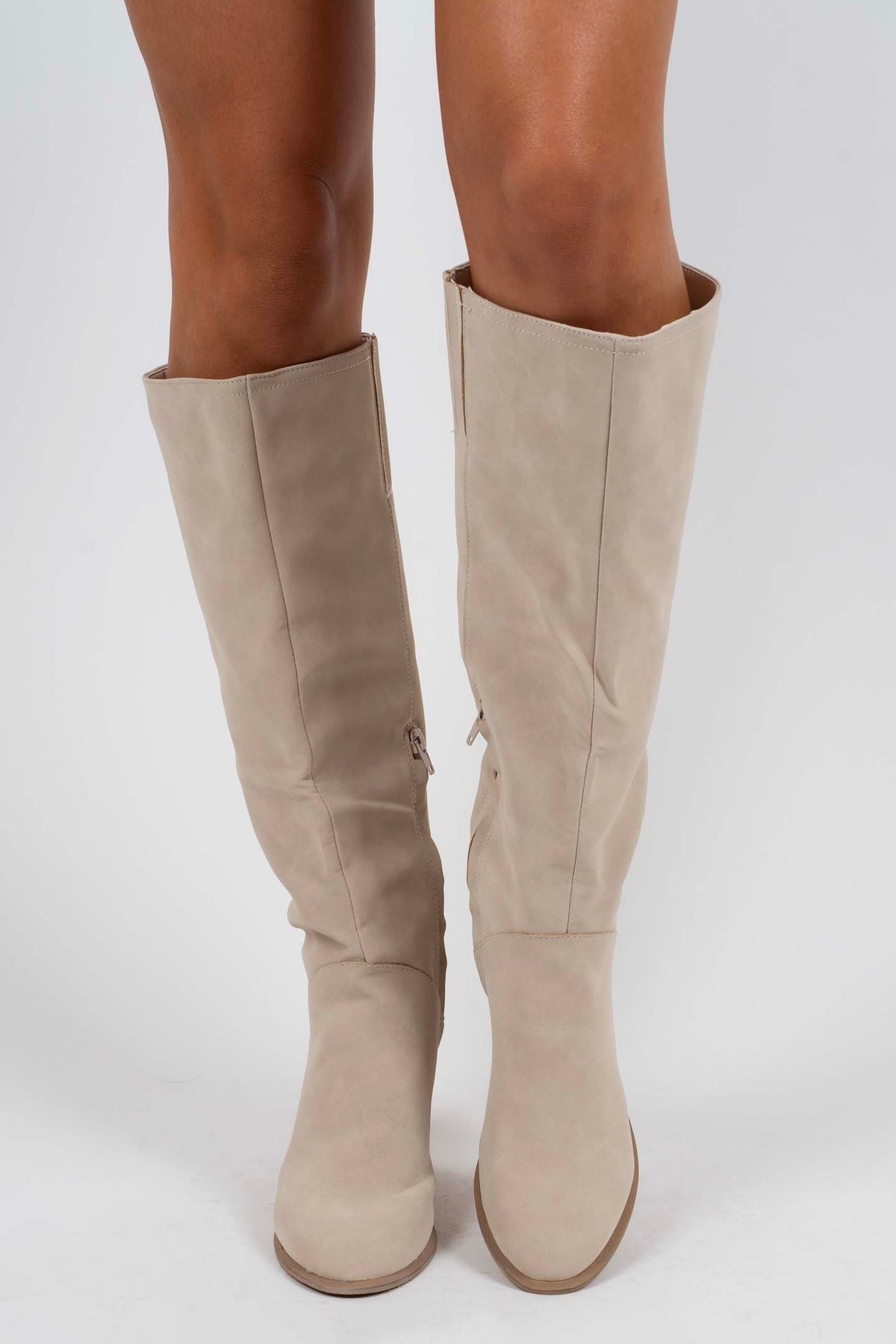 Shiloh Boots (Light Grey)