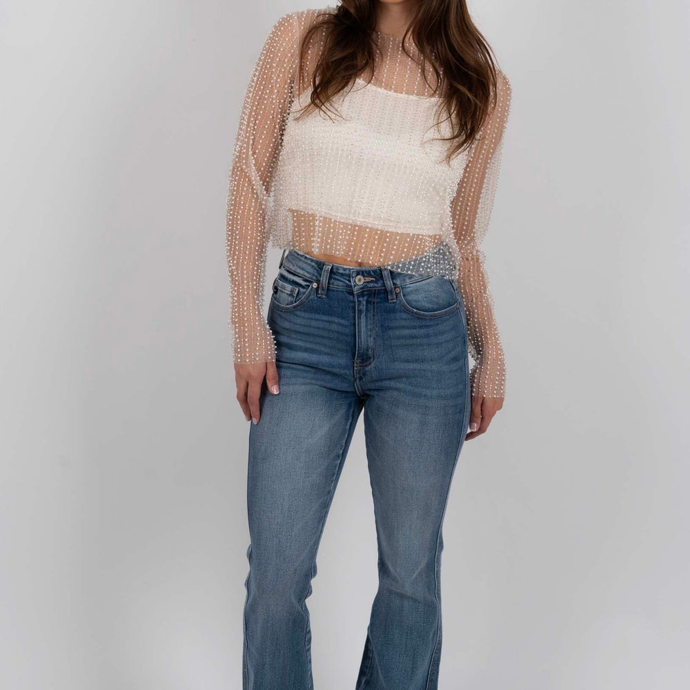 
                      
                        Kancan High Rise Flare Jeans (Medium)
                      
                    