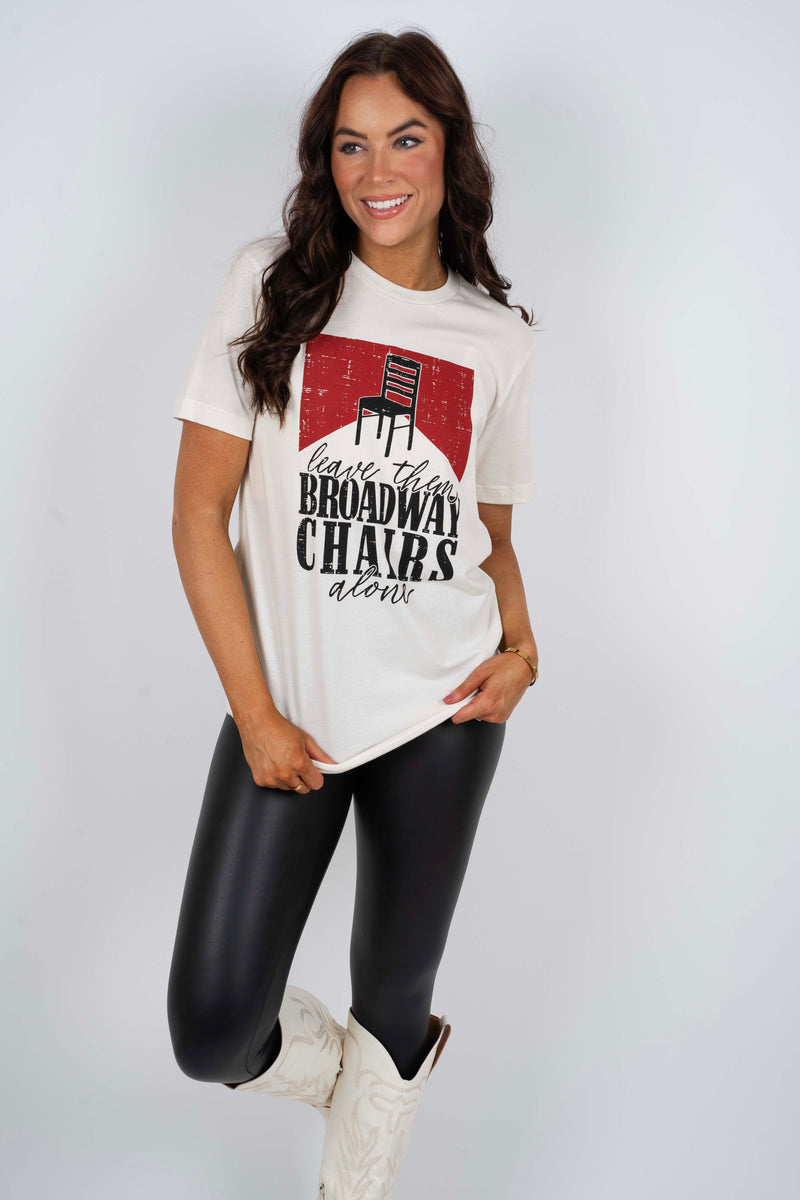 Broadway Chairs Graphic Tee
