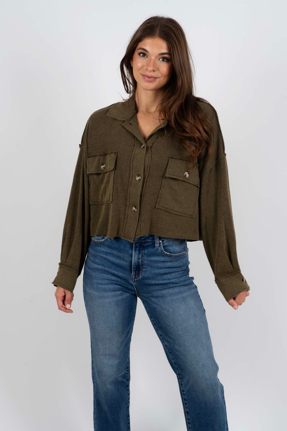 Seen It All Top (Olive)