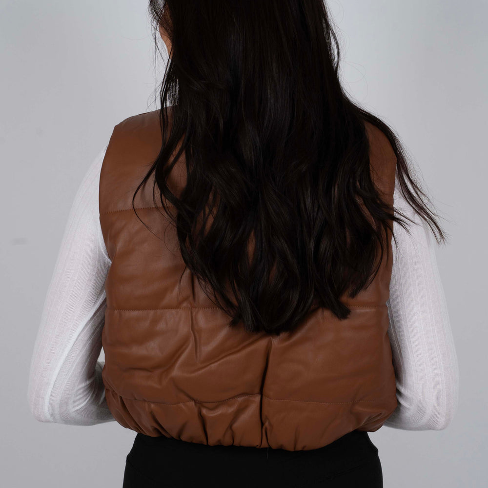 
                  
                    Making Memories Puffer Vest (Cognac)
                  
                