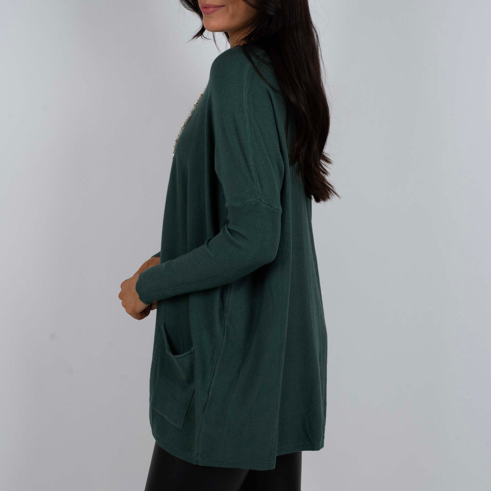 
                      
                        Totally Smitten Sweater (Trekking Green)
                      
                    