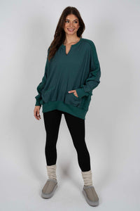 Came So Far Pullover (Teal)