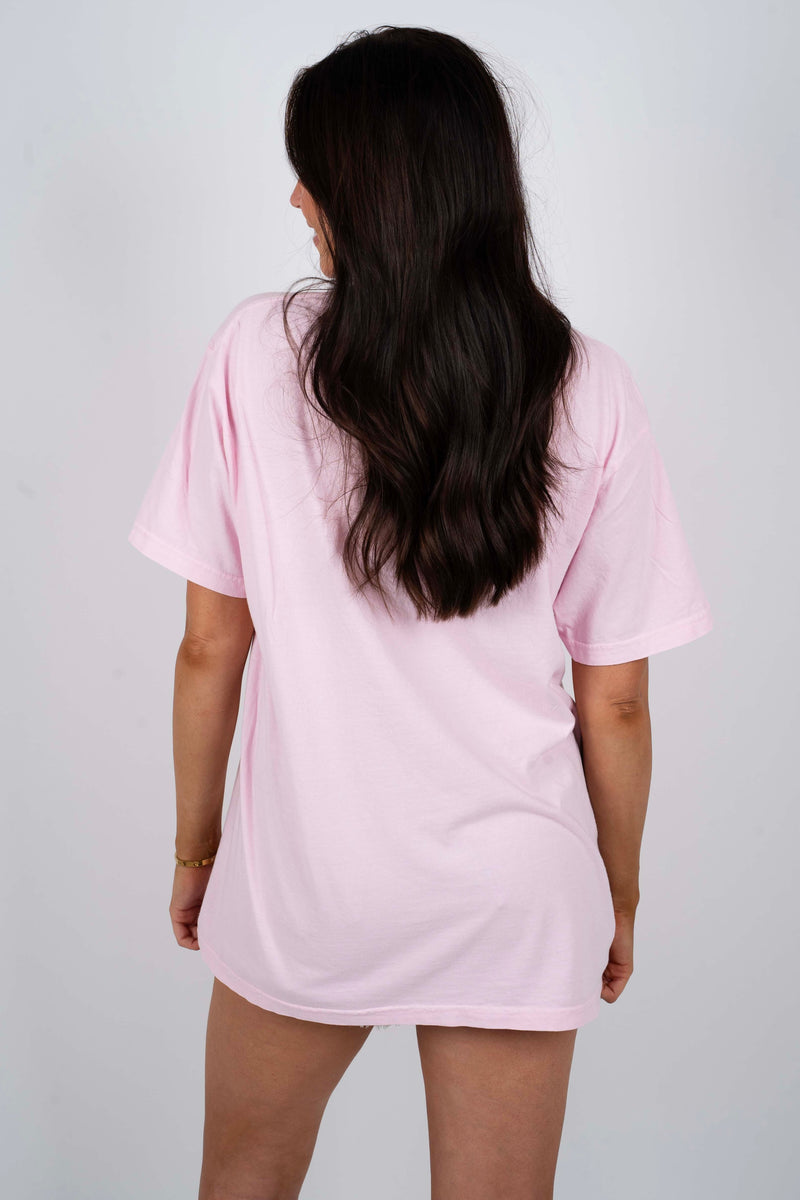 Daddy's Home Comfort Colors Tee (Pink)