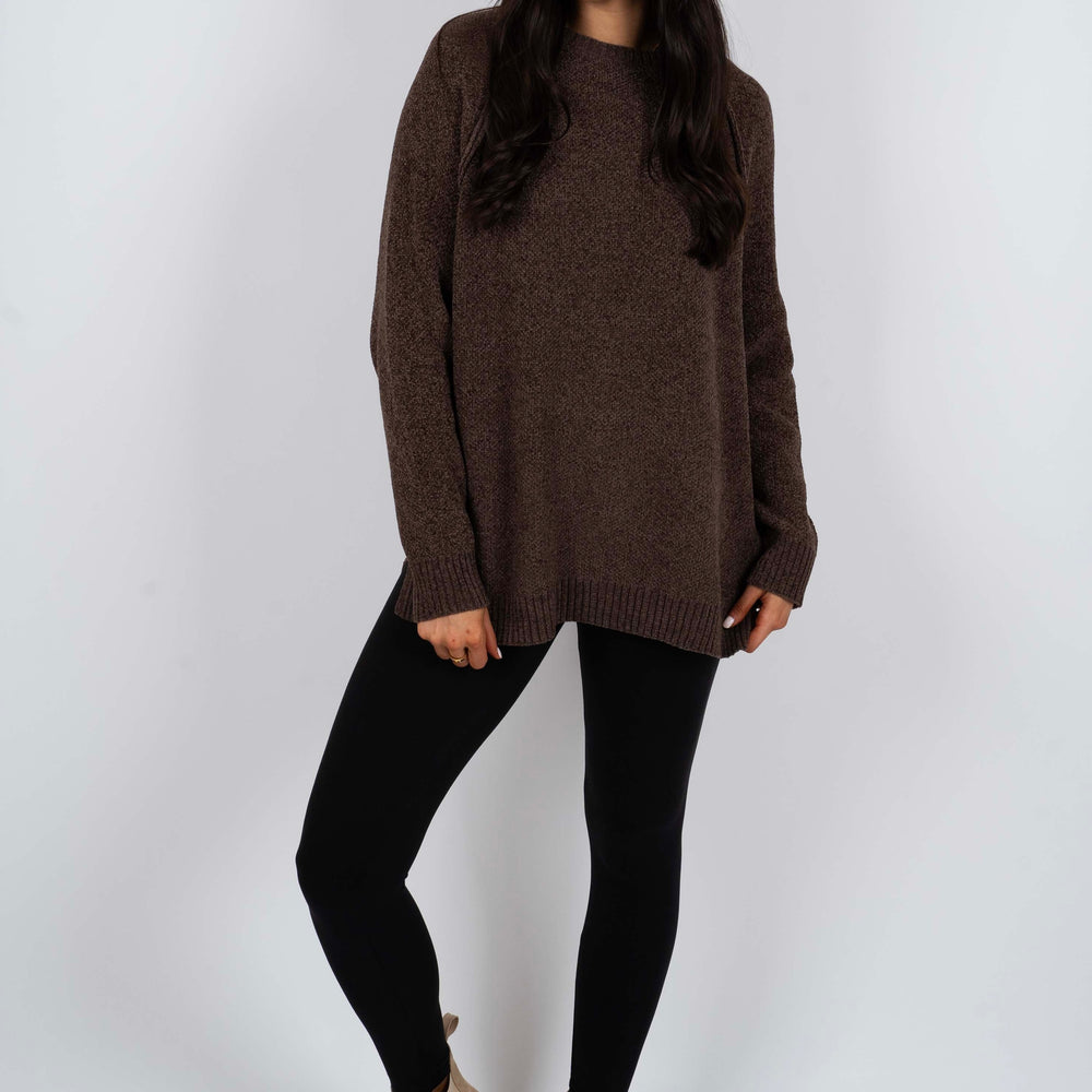 Keep It Going Sweater (Brown)