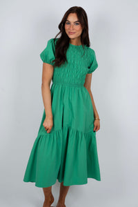 In Your Thoughts Maxi Dress (Green)