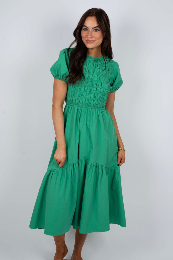 In Your Thoughts Maxi Dress (Green)