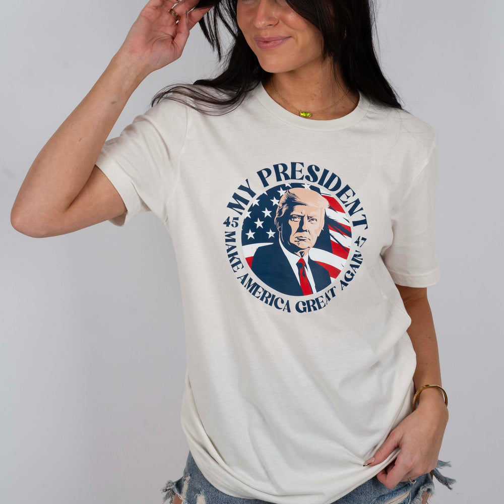 
                      
                        My President Graphic Tee
                      
                    