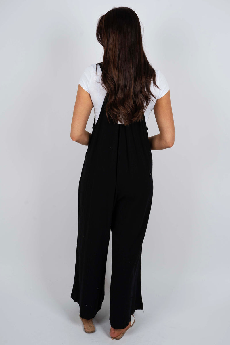 Forever Yours Jumpsuit (Black)