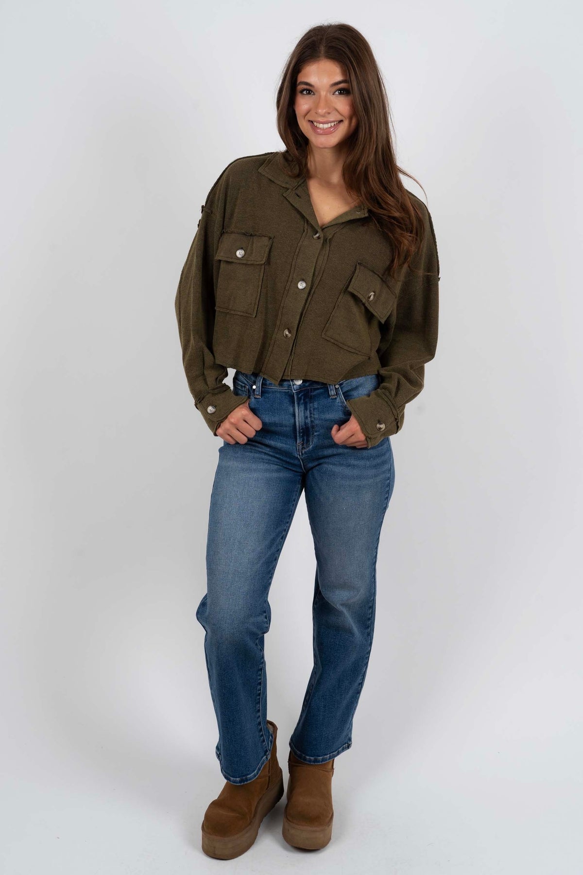 Seen It All Top (Olive)