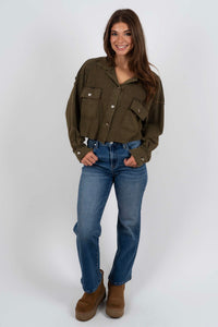 Seen It All Top (Olive)
