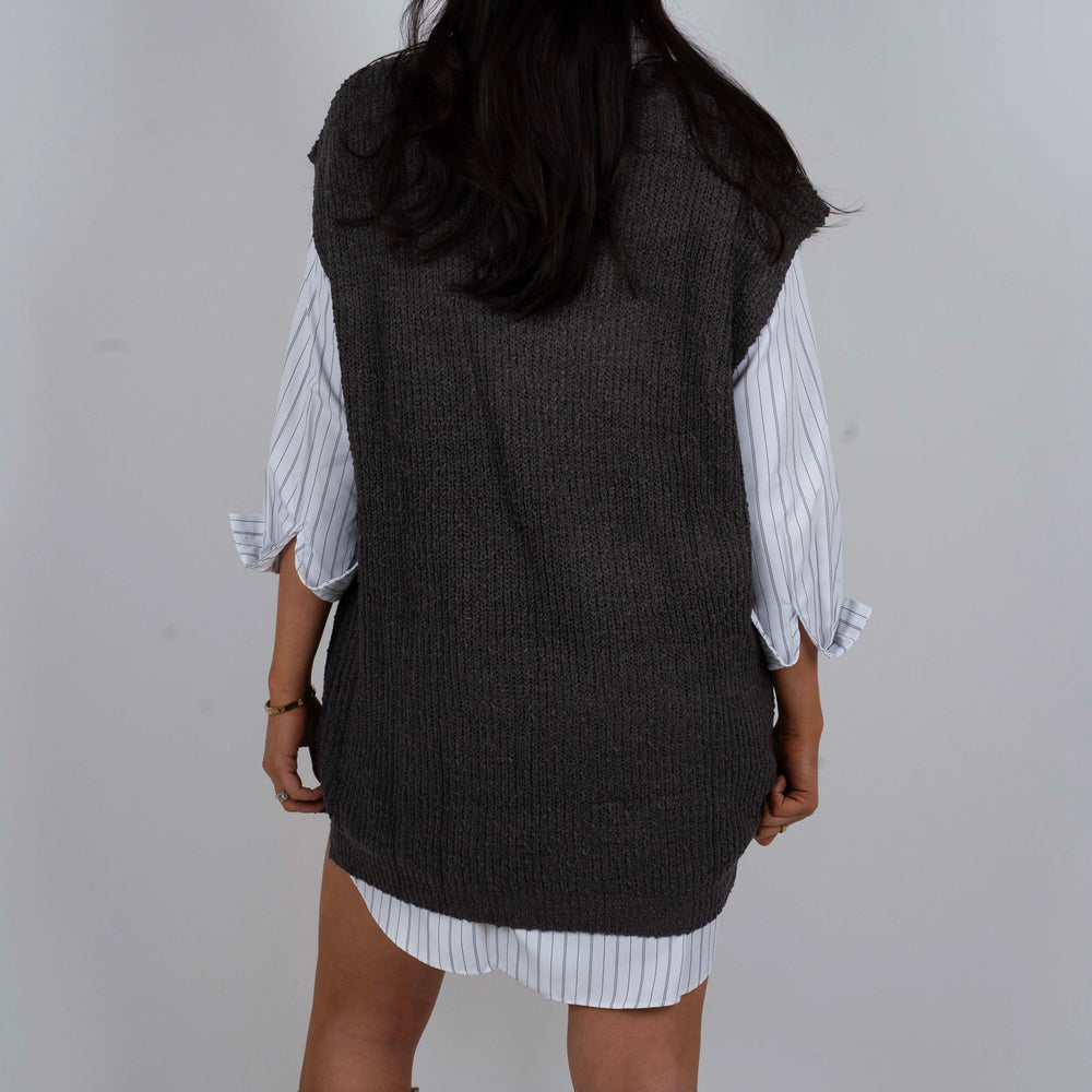 
                  
                    Cherish The Time Sweater Vest Dress
                  
                