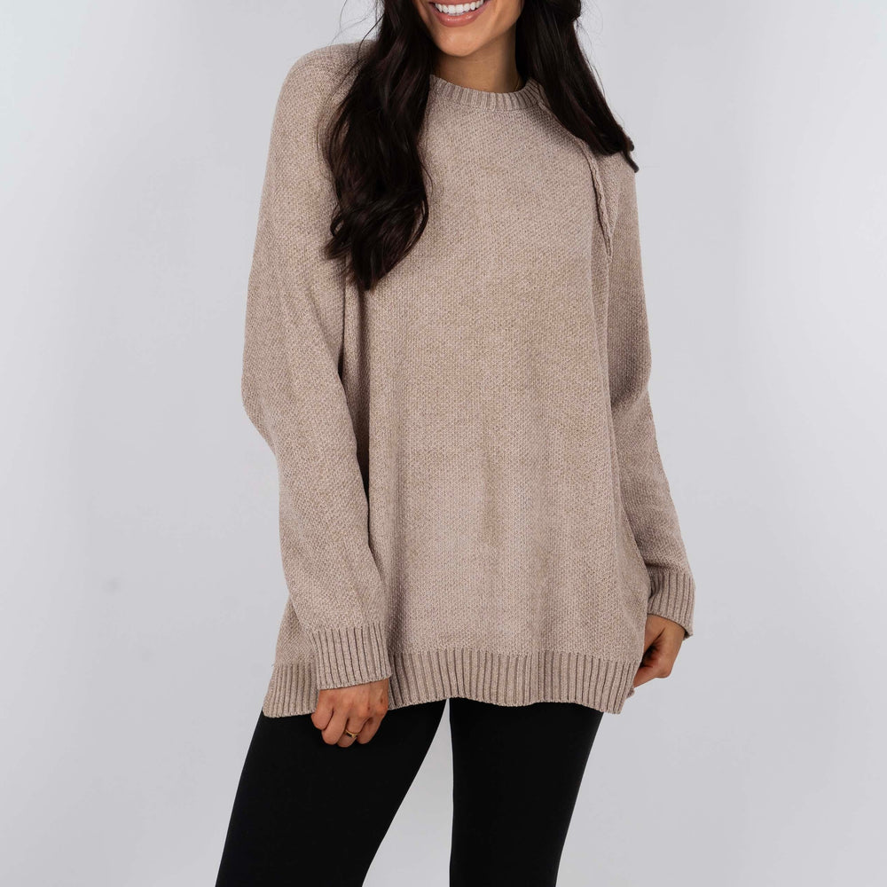 
                      
                        Keep It Going Sweater (Cocoa)
                      
                    