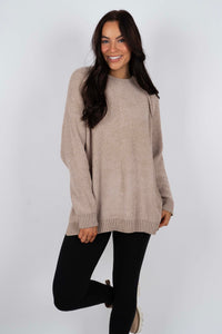 Keep It Going Sweater (Cocoa)