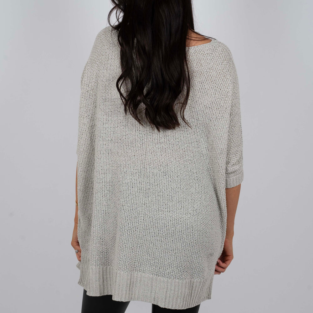 
                      
                        Sweet Secrets Sweater (Light Grey)
                      
                    