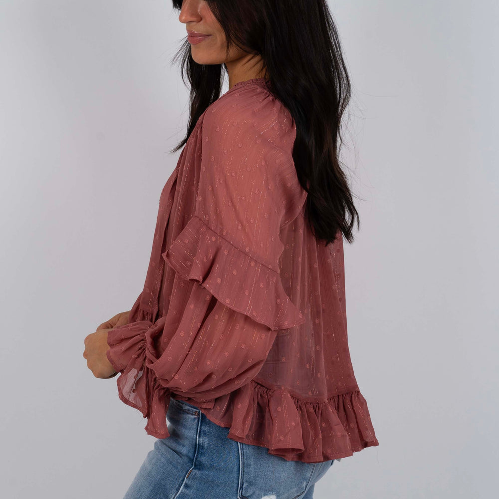 
                  
                    Saving The Moment Blouse
                  
                