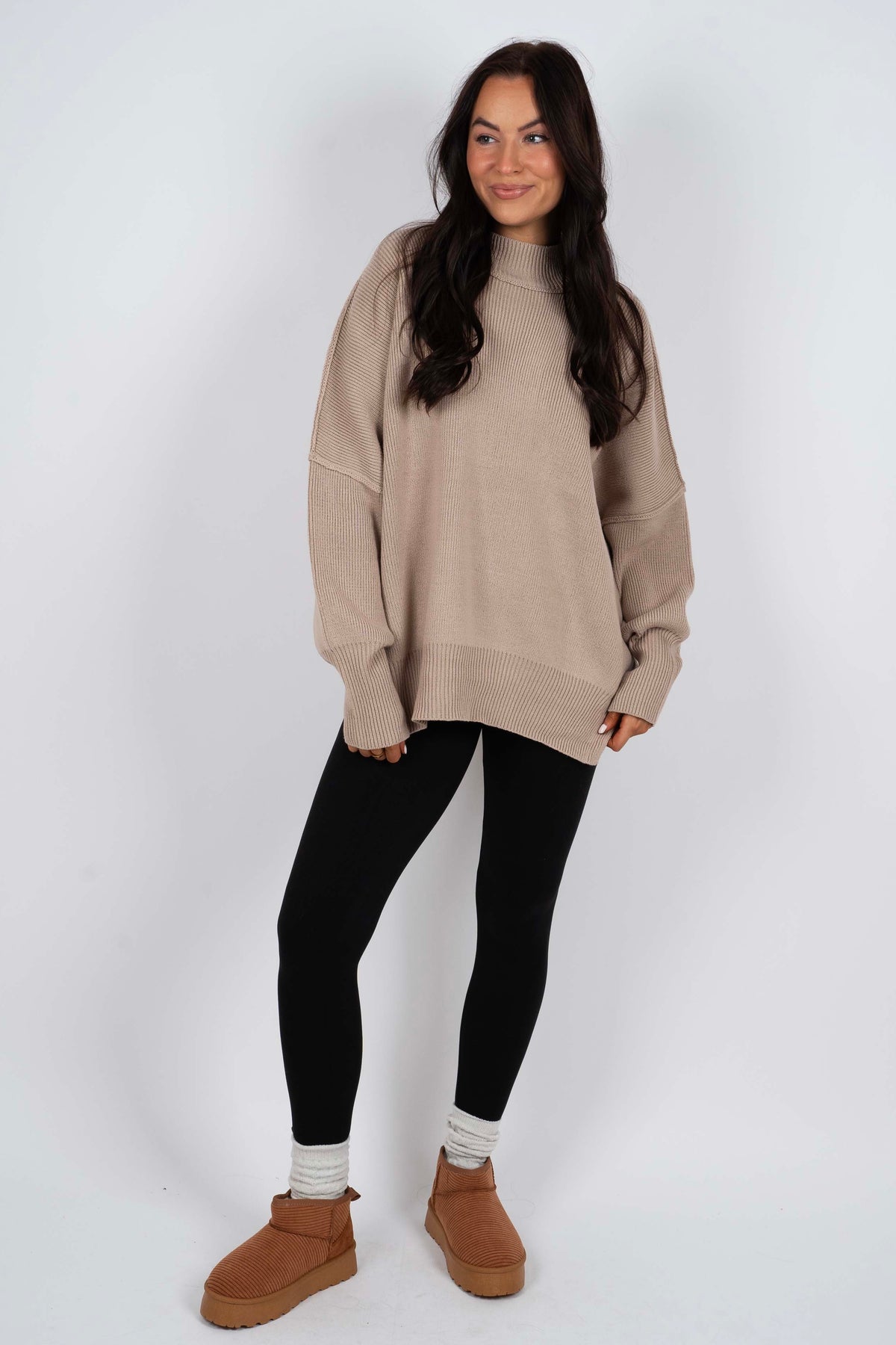 Best Days Ahead Sweater (Ash Mocha)