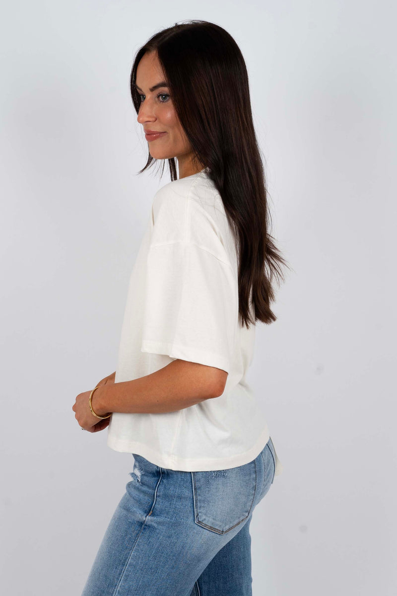 Just Love Top (Vintage White)